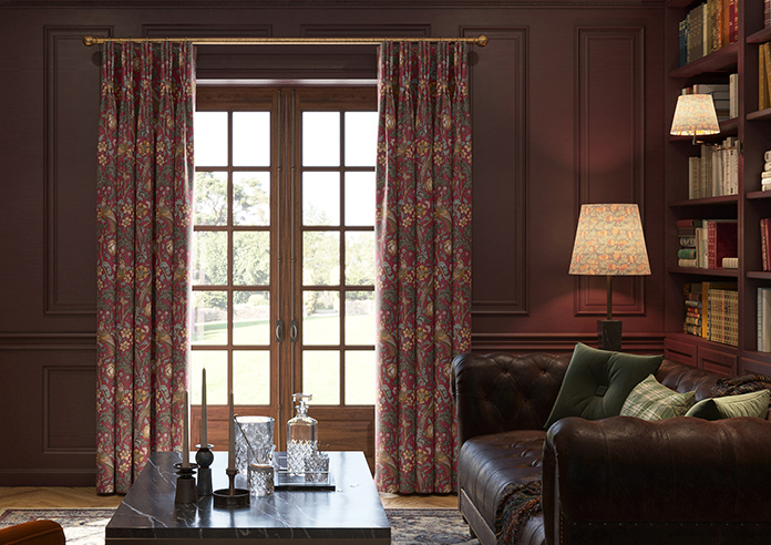 Oakmere, Carmine - Made to Measure Curtains - Image 3